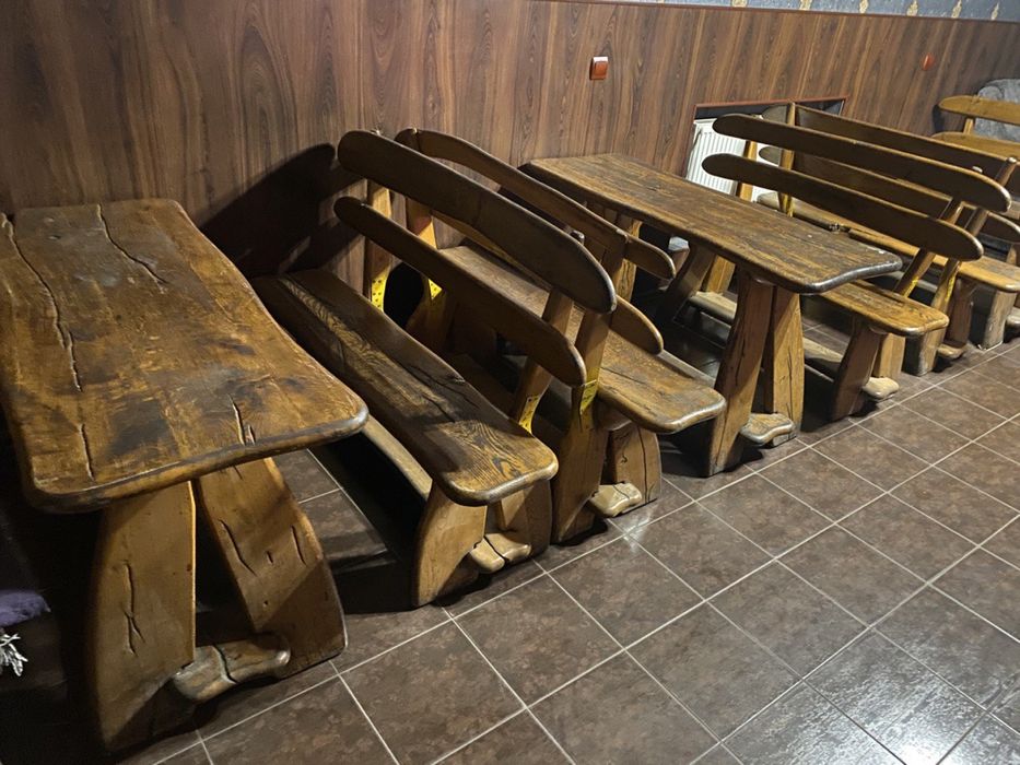 Продам дубовые столы и лавочки комплектами