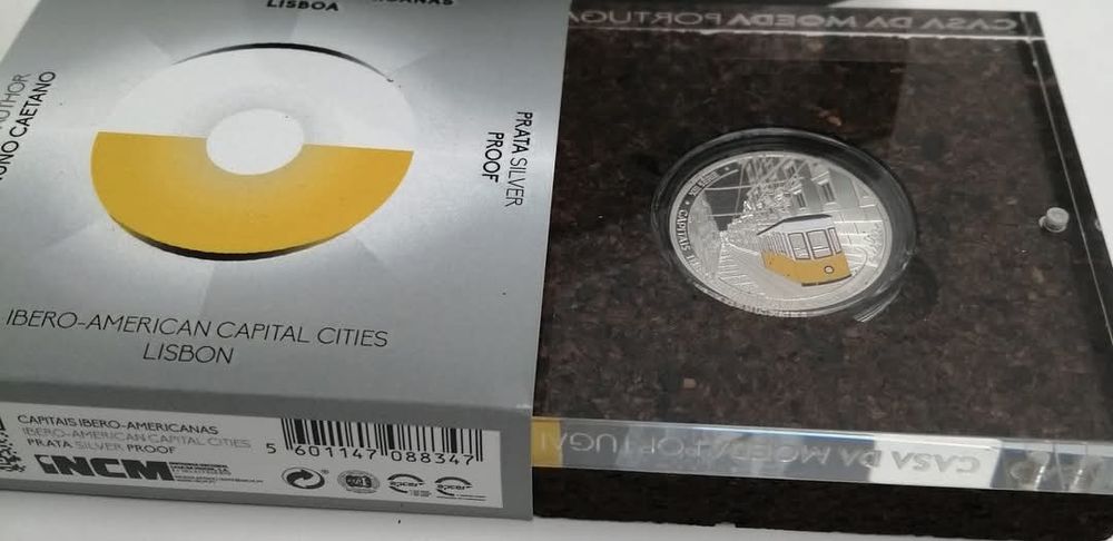 7,5€ Proof Prata Elevador da Bica