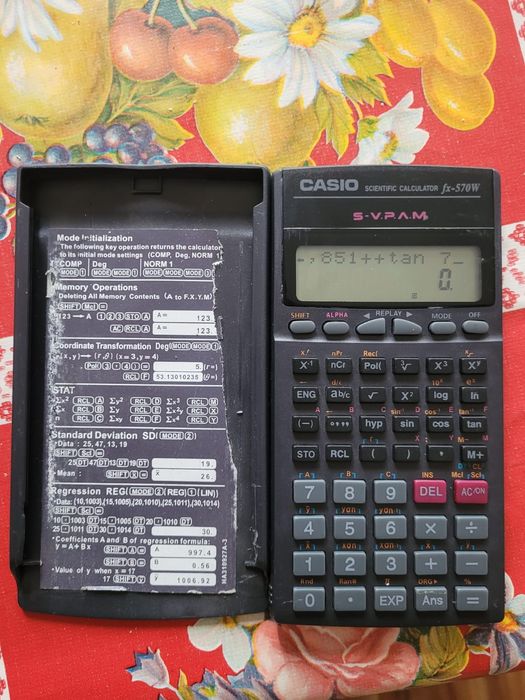Калькулятор научный Casio FX -570W электронный Eates
