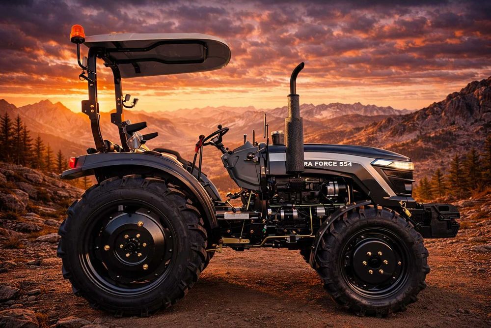 Страшний сон конкурентів- Трактор TERRA FORCE 554X з єровнавіскою, 4х4