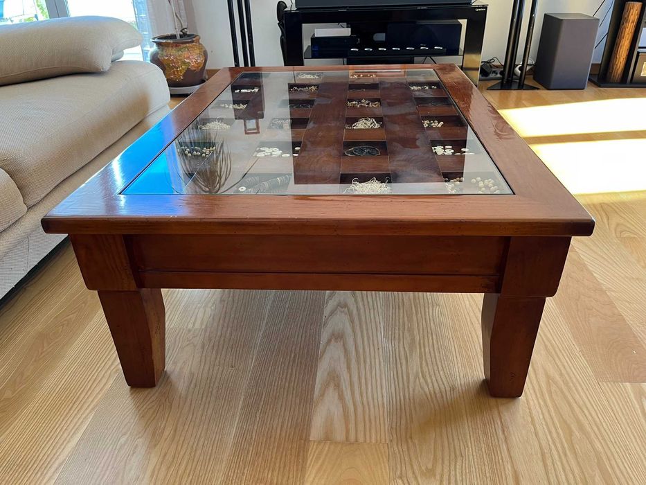 Solid Cherry Rectangular Living Room Table