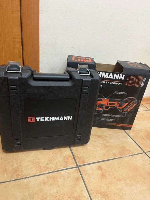Шліфувальна машина (болгарка) TEKHMANN TAG- 125 i20 kit