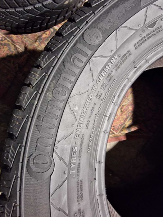225/65/16 c Continental vancowinter 2,  7,5mm , super stan