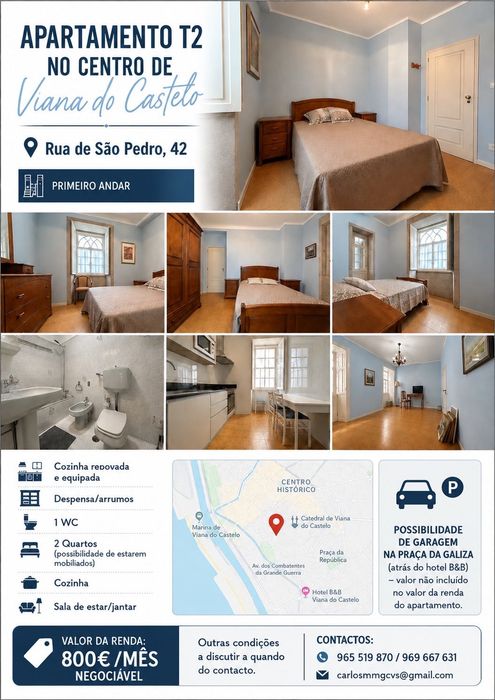 Arrendamento de apartamento T2