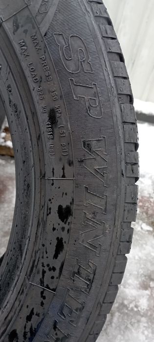Dunlop 235 55 r19 2шт шини зимові б'у гума резина з Європи