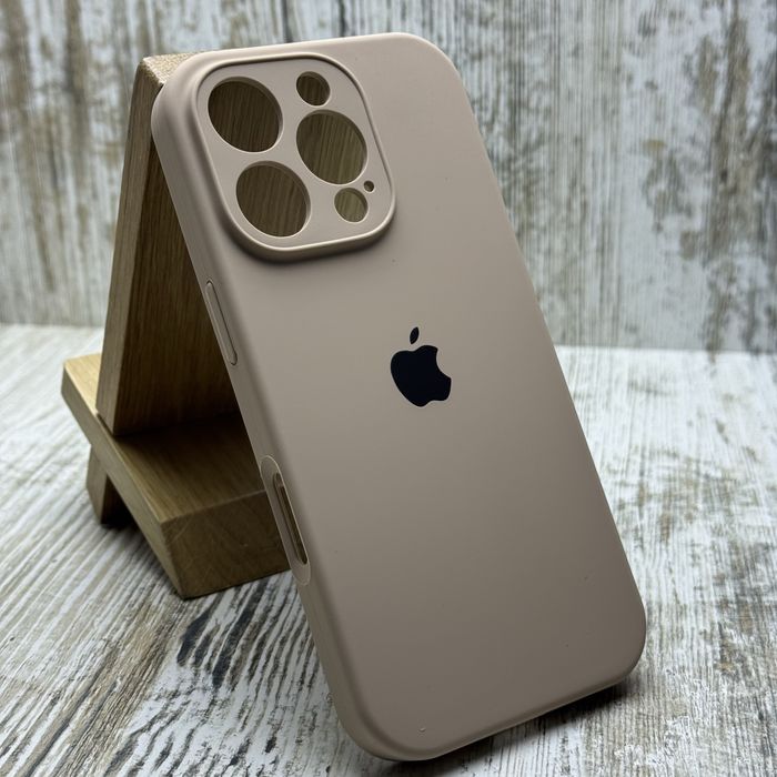 Чехол софттач Silicone Case Camera на iPhone 16 Pro/ 16 Pro Max Чохол