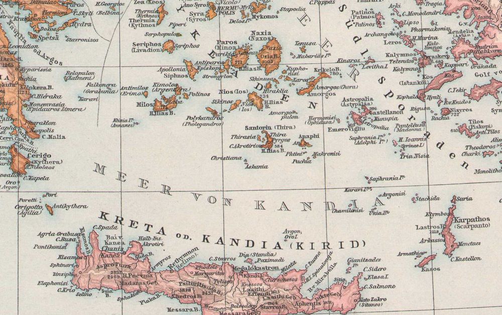 Bałkany. Stara efektowna mapa Lipsk 1893 r. oryginał