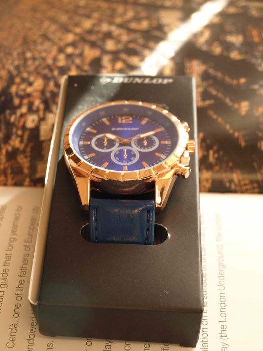 Zegarek męski Dunlop - nie rozjedzie cię antylopa...