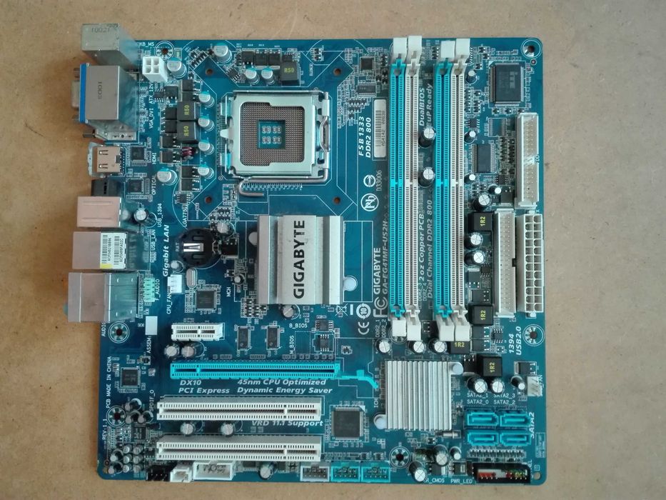 плата Gigabyte GA-EG41MF-US2H