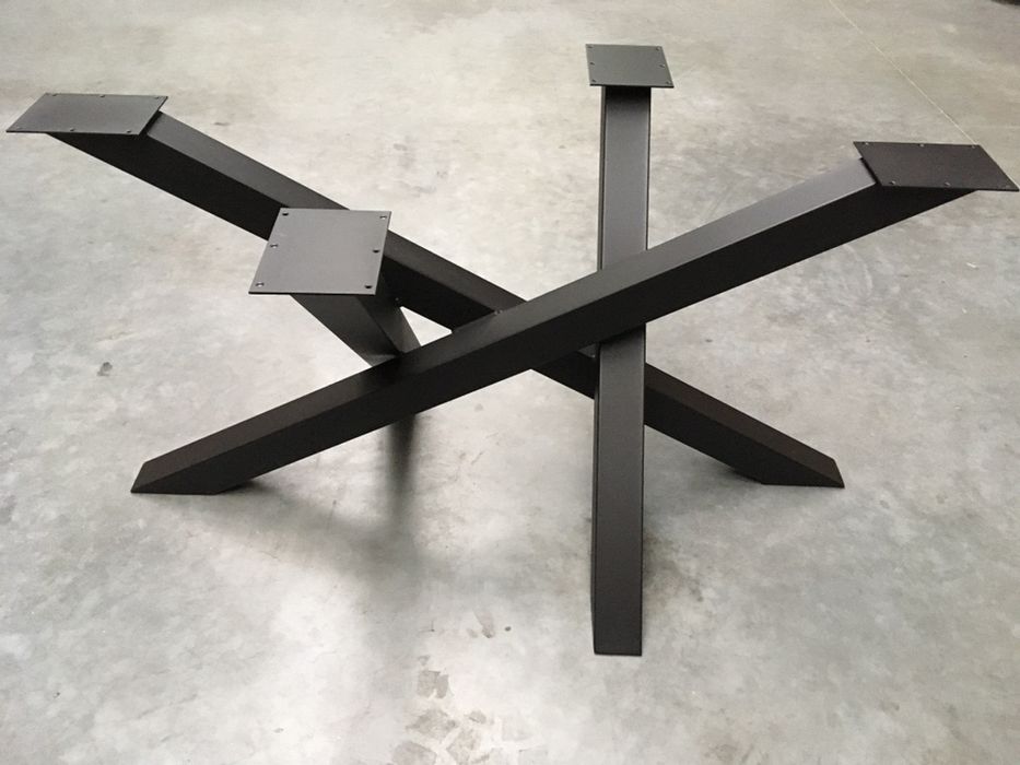 stół loft skandynawski industrialny dębowy lity