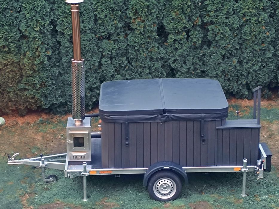 Mobilna bania jacuzzi XXL Duża