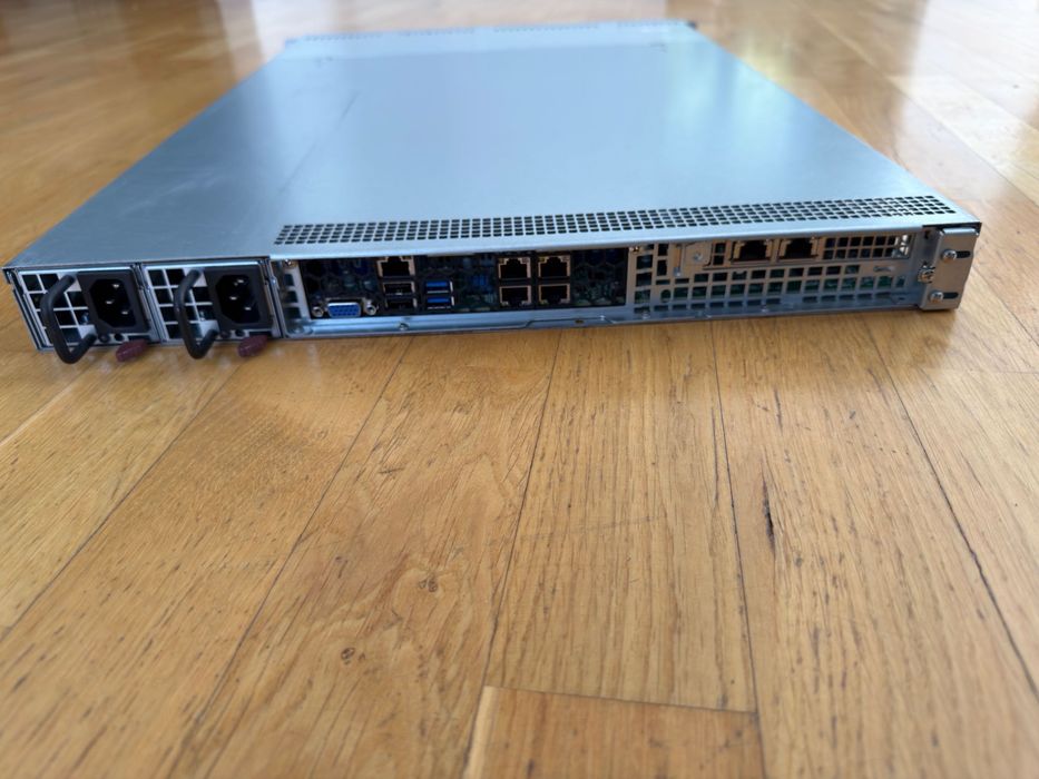 Serwer Supermicro X12SPL-LN4F Xeon Silver 4310, 128GB RAM, 2x10Gb, 2x 700W + szyny