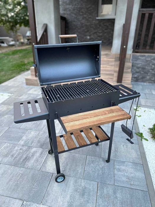 Мангал гриль барбекю метал 4 мм на 8 шампурів ВСЕ В КОМПЛЕКТІ