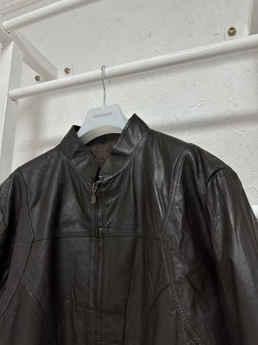 Кожаная куртка / М-Л размер / real leather jacket