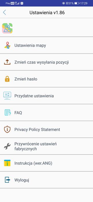 Skonfigurowany lokalizator GPS plus karta SIM