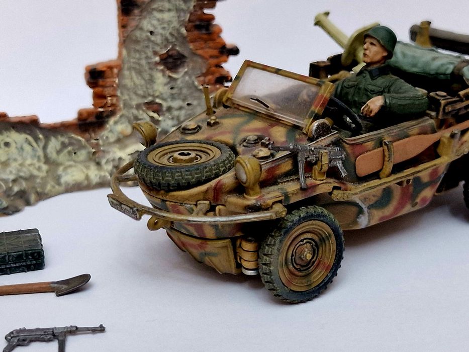 Model Schwimmwagen Typ 166 zachodni front 1943r