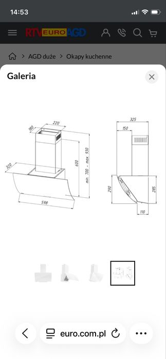 Nowy okap Apko Clarus WK-4