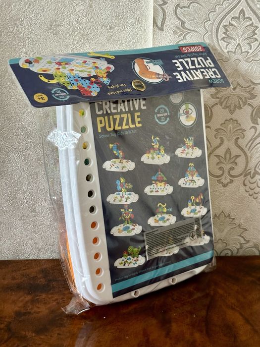 Мозаїка на шурупах. Конструктор Мозаїка шуруповерт