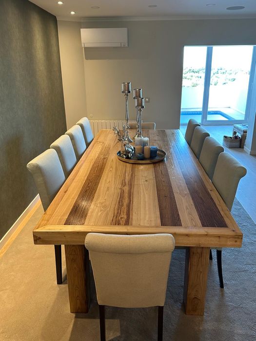 Mesas Rústicas em Madeira Maciça - Peças Única por medida