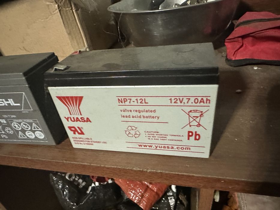 Akumulatory 12V 7Ah i 7,2Ah