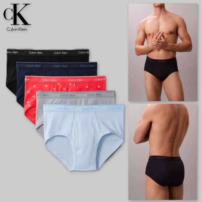 Чоловічі труси сліпи набір Calvin Klein упаковка 5штук