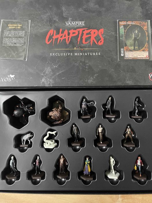 Vampire the Masquerade Chapters + stretch goals, pomalowana