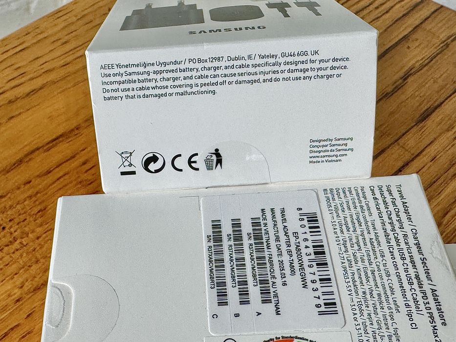 Швидкісна зарядка для Samsung 25W