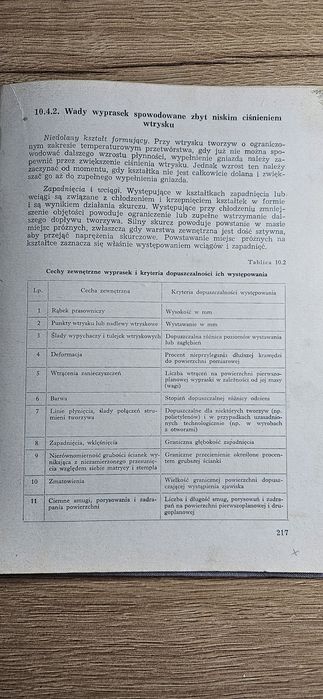 ,, Technologia wtrysku ", Andrzej Smorawiński