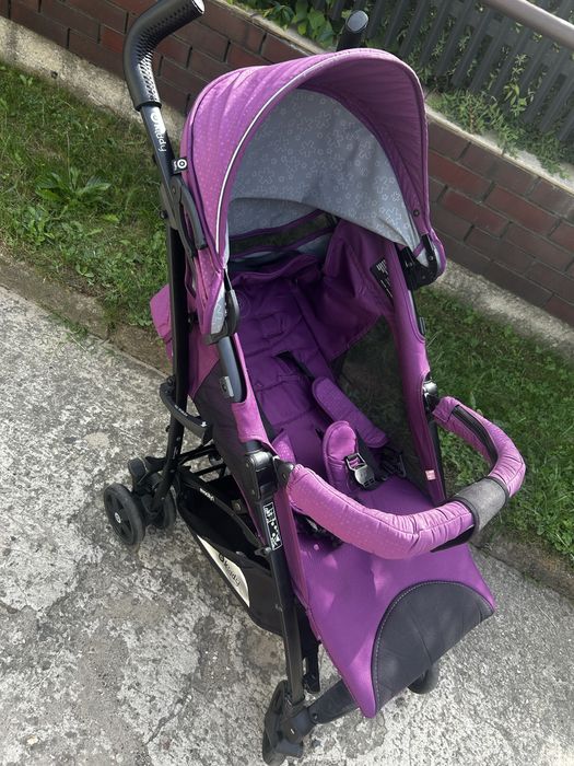 Fioletowy wózek spacerówka kiddy evocity 1