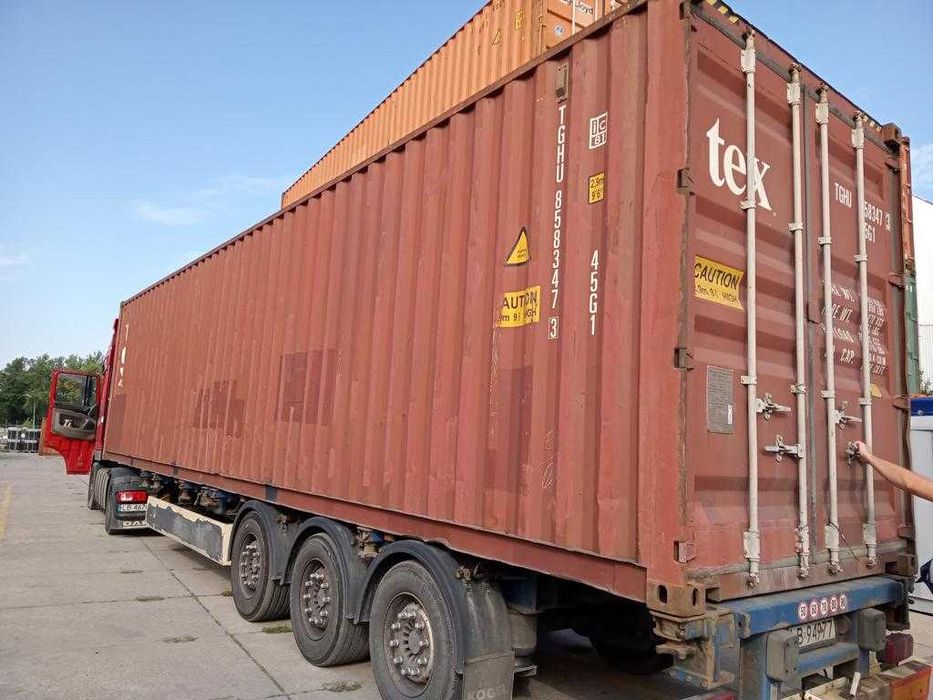 Kontener magazynowy transportowy morski 40 HC - MP