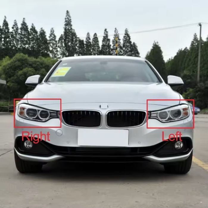 Vidro capa lente farol ótica BMW série 4 M4 F32 F33 F36 F82