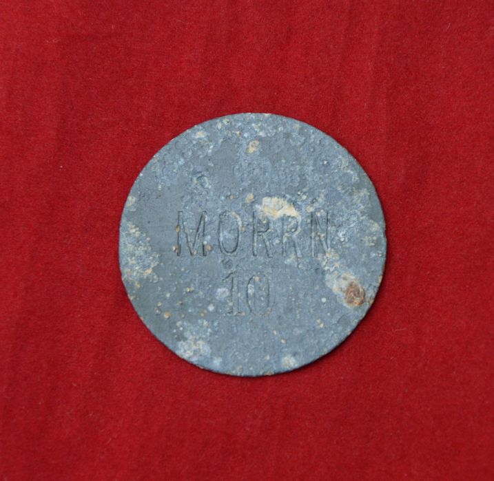 Stary Żeton dominialny Morrn Murzynowo