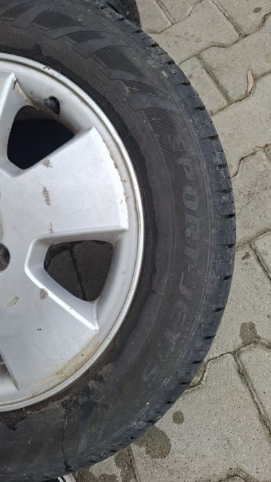 Jantes Originais Opel Astra G 15" com Pneus 195/60R15 – Conjunto de 4