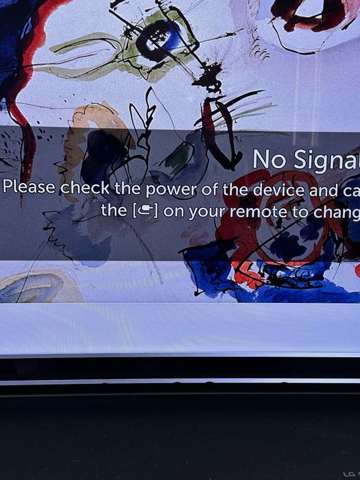 LG OLED 55B9SLA 55” 4K OLED com pequeno defeito