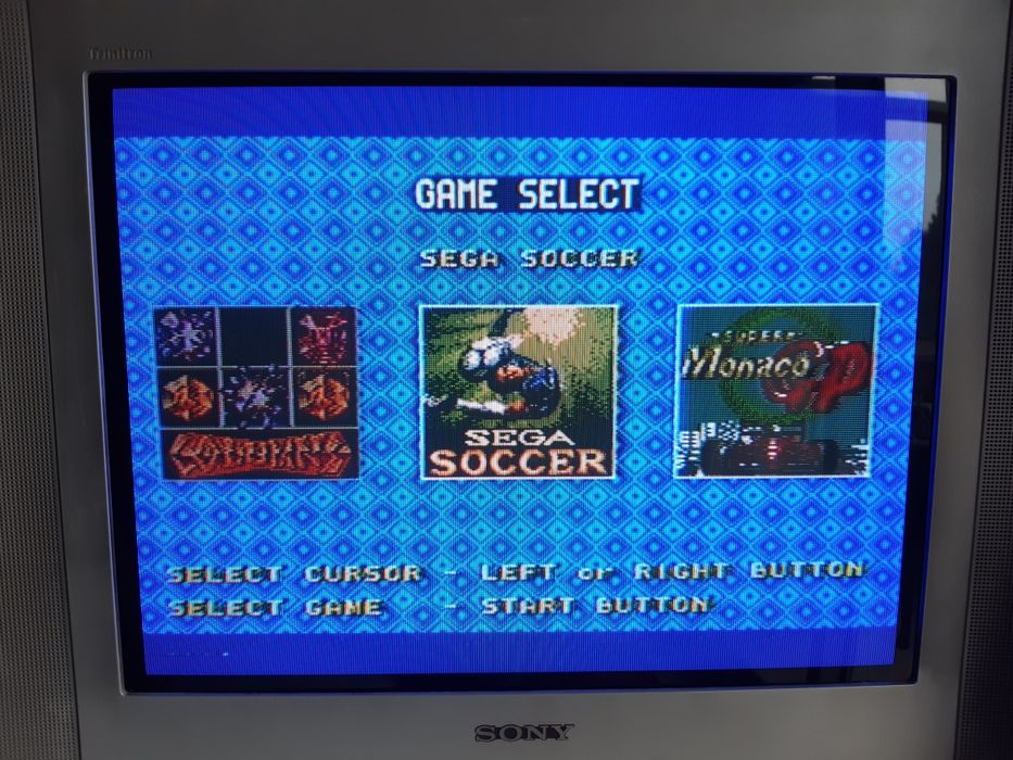 Cartucho 6 jogos Sega Mega Drive M6