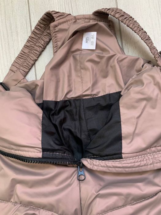 Дитячий зимовий комбінезон, куртка + напівкомбінезон. Розмір 80-86.