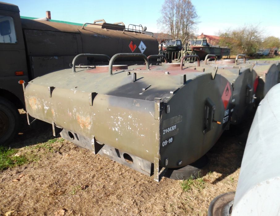 Zbiornik aluminowy 4500 Litrów cd-5 paliwowy paliwo