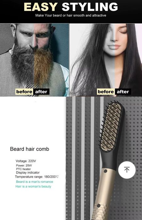 Alisador de Barba ou Cabelo