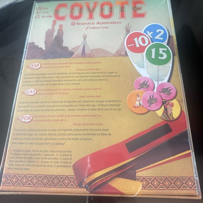 Jogo de tabuleiro Coyote