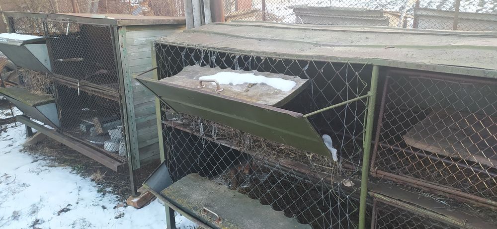 Продам металлические клетки для разведения кроликов или нутрий.