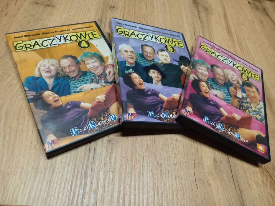 GRACZYKOWIE DVD BOX sezon drugi  (Buła i spóła)