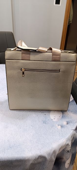 Torebka damska złota do ręki i na ramię