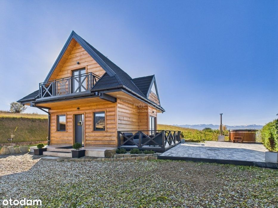 Domek z jacuzzi + 2 Wz | Szlembark, widok na Tatry