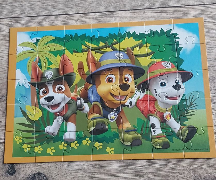 Puzzle Psi Patrol 4w1   3+