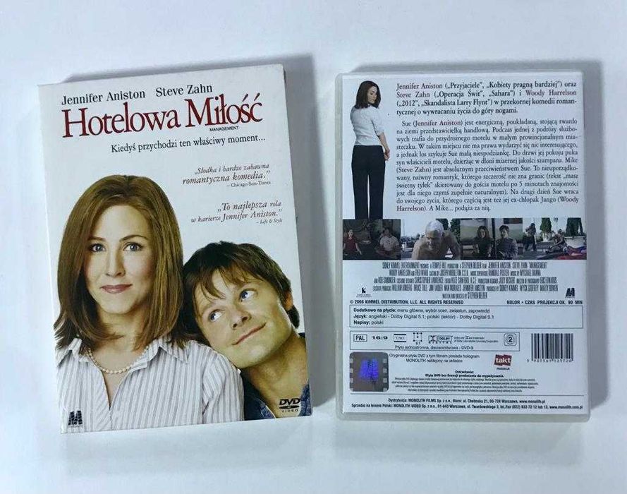 Film HOTELOWA MIŁOŚĆ Jennifer Aniston DVD
