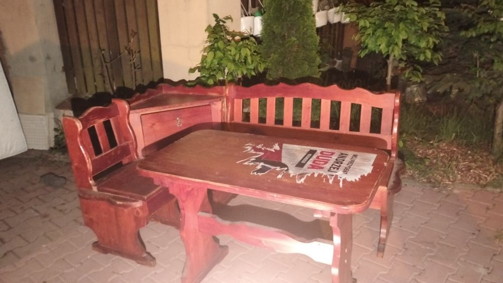 Stare Meble Różne .Podana cena za komplet z naroznikiem   Gratis trans