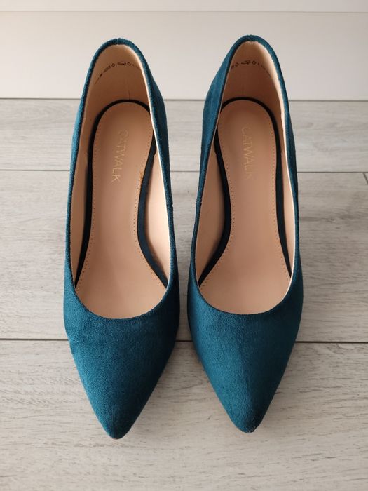 Szpilki 37 24cm Deichmann Catwalk
