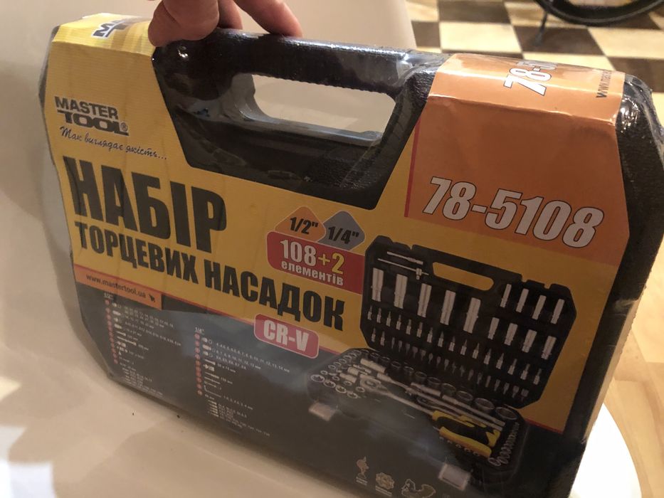 Набор инструмента Mastertool 108+2