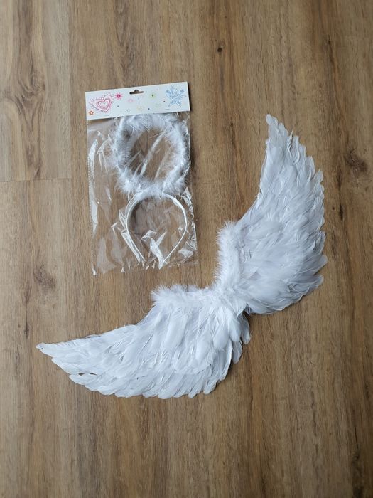 STRÓJ przebranie strój anioł skrzydła jasełka