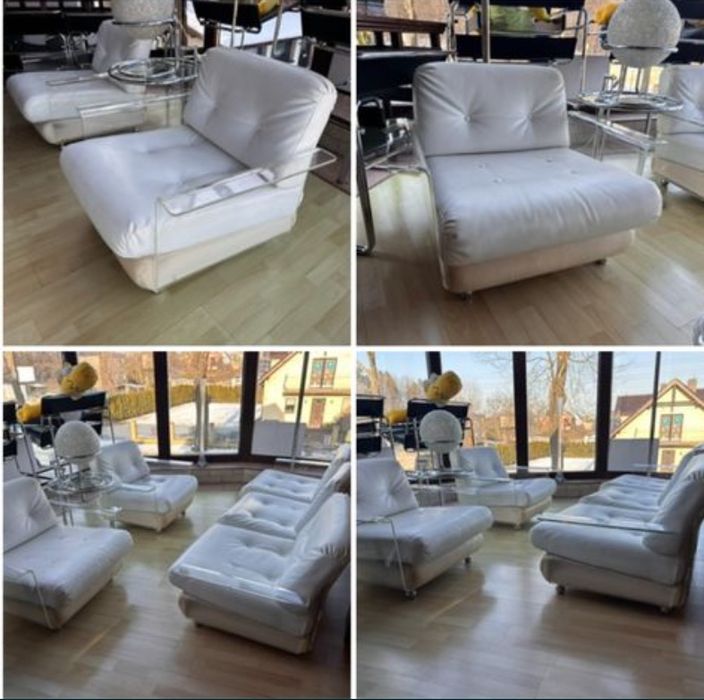 WK Mobel sofa plus 2 fotele mid century